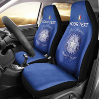 Italy Rugby Custom Car Seat Cover Go Gli Azzurri - Wonder Print Shop