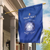 Italy Rugby Custom Garden Flag Go Gli Azzurri - Wonder Print Shop