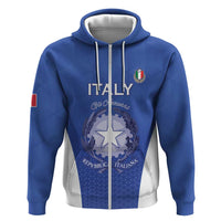 Italy Rugby Custom Hoodie Go Gli Azzurri - Wonder Print Shop