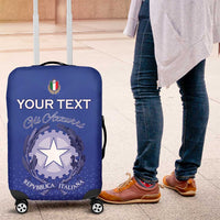 Italy Rugby Custom Luggage Cover Go Gli Azzurri - Wonder Print Shop
