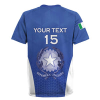 Italy Rugby Custom Rugby Jersey Go Gli Azzurri - Wonder Print Shop
