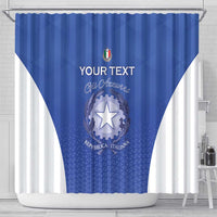 Italy Rugby Custom Shower Curtain Go Gli Azzurri - Wonder Print Shop