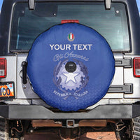 Italy Rugby Custom Spare Tire Cover Go Gli Azzurri - Wonder Print Shop