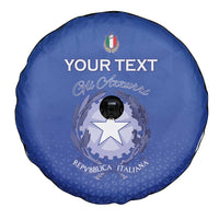 Italy Rugby Custom Spare Tire Cover Go Gli Azzurri - Wonder Print Shop