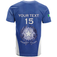 Italy Rugby Custom T Shirt Go Gli Azzurri - Wonder Print Shop