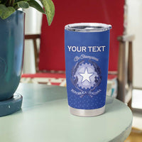 Italy Rugby Custom Tumbler Cup Go Gli Azzurri - Wonder Print Shop