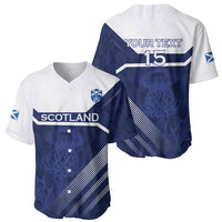 Scotland Rugby Custom Baseball Jersey Come On Thistle - Wonder Print Shop