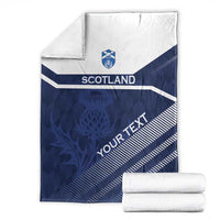 Scotland Rugby Custom Blanket Come On Thistle - Wonder Print Shop