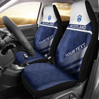 Scotland Rugby Custom Car Seat Cover Come On Thistle - Wonder Print Shop