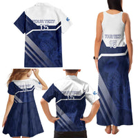 Scotland Rugby Custom Family Matching Tank Maxi Dress and Hawaiian Shirt Come On Thistle - Wonder Print Shop