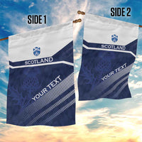 Scotland Rugby Custom Garden Flag Come On Thistle - Wonder Print Shop