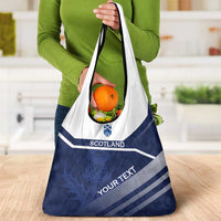 Scotland Rugby Custom Grocery Bag Come On Thistle - Wonder Print Shop