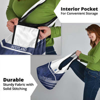 Scotland Rugby Custom Grocery Bag Come On Thistle - Wonder Print Shop