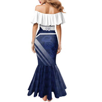 Scotland Rugby Custom Mermaid Dress Come On Thistle - Wonder Print Shop