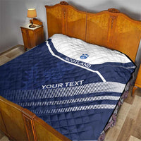 Scotland Rugby Custom Quilt Come On Thistle - Wonder Print Shop