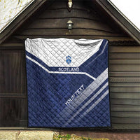 Scotland Rugby Custom Quilt Come On Thistle - Wonder Print Shop