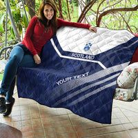 Scotland Rugby Custom Quilt Come On Thistle - Wonder Print Shop