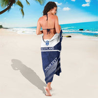 Scotland Rugby Custom Sarong Come On Thistle - Wonder Print Shop