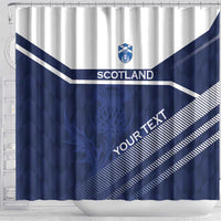 Scotland Rugby Custom Shower Curtain Come On Thistle - Wonder Print Shop