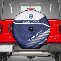 Scotland Rugby Custom Spare Tire Cover Come On Thistle - Wonder Print Shop