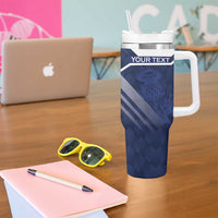 Scotland Rugby Custom Tumbler With Handle Come On Thistle - Wonder Print Shop