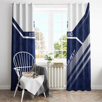 Scotland Rugby Custom Window Curtain Come On Thistle - Wonder Print Shop