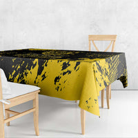 Personalized Bison Buffalo Soldiers Tablecloth American Heroes - Black Grunge Style - Wonder Print Shop