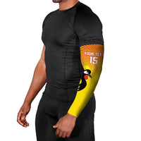 Custom Uganda Cricket Arm Sleeves Go Cricket Cranes Go - Wonder Print Shop