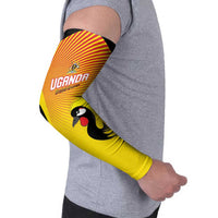 Custom Uganda Cricket Arm Sleeves Go Cricket Cranes Go - Wonder Print Shop
