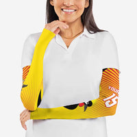 Custom Uganda Cricket Arm Sleeves Go Cricket Cranes Go - Wonder Print Shop