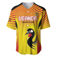 Custom Uganda Cricket Baseball Jersey Go Cricket Cranes Go - Wonder Print Shop
