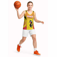 Custom Uganda Cricket Basketball Jersey Go Cricket Cranes Go - Wonder Print Shop