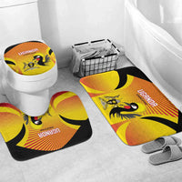 Uganda Cricket Bathroom Set Go Cricket Cranes Go - Wonder Print Shop