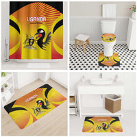 Uganda Cricket Bathroom Set Go Cricket Cranes Go - Wonder Print Shop