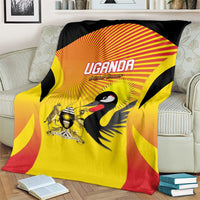 Uganda Cricket Blanket Go Cricket Cranes Go - Wonder Print Shop
