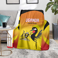 Uganda Cricket Blanket Go Cricket Cranes Go - Wonder Print Shop