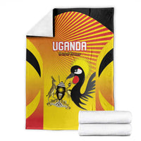 Uganda Cricket Blanket Go Cricket Cranes Go - Wonder Print Shop