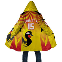 Custom Uganda Cricket Cloak Go Cricket Cranes Go - Wonder Print Shop