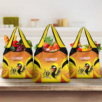 Uganda Cricket Grocery Bag Go Cricket Cranes Go - Wonder Print Shop