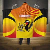 Uganda Cricket Hooded Blanket Go Cricket Cranes Go - Wonder Print Shop