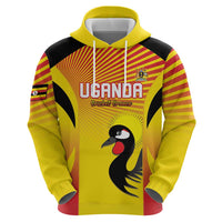 Custom Uganda Cricket Hoodie Go Cricket Cranes Go - Wonder Print Shop