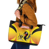 Uganda Cricket Leather Tote Bag Go Cricket Cranes Go - Wonder Print Shop