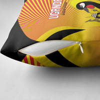 Uganda Cricket Pillow Cover Go Cricket Cranes Go - Wonder Print Shop