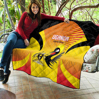 Uganda Cricket Quilt Go Cricket Cranes Go - Wonder Print Shop