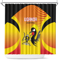 Uganda Cricket Shower Curtain Go Cricket Cranes Go - Wonder Print Shop