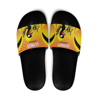 Uganda Cricket Slide Sandals Go Cricket Cranes Go - Wonder Print Shop