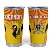 Custom Uganda Cricket Tumbler Cup Go Cricket Cranes Go - Wonder Print Shop