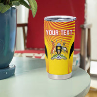 Custom Uganda Cricket Tumbler Cup Go Cricket Cranes Go - Wonder Print Shop