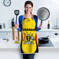Uganda Cricket Apron Go Cricket Cranes - Wonder Print Shop