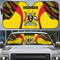 Uganda Cricket Auto Sun Shade Go Cricket Cranes - Wonder Print Shop